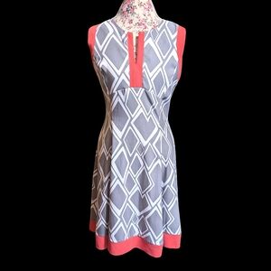 Bethany Geometric Sleeveless Dress